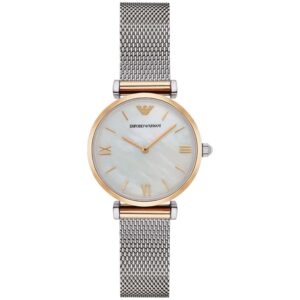 Emporio Armani Ar2068 Ladies Mother Of Pearl Watch