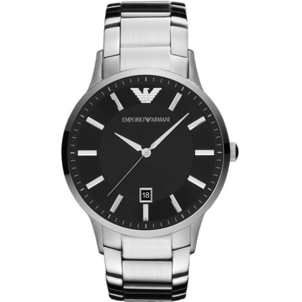 Emporio Armani Ar2457 Men S Silver Watch