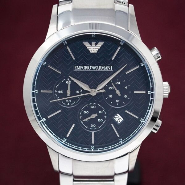 Emporio Armani Ar2486 Men S Renato Blue Watch - alternate view