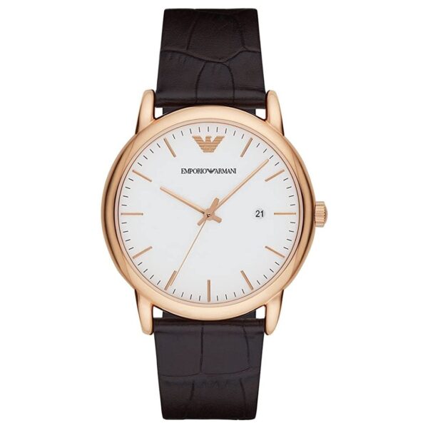Emporio Armani Ar2502 Men S Luigi Brown Watch