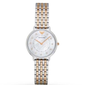 Emporio Armani Ar2508 Ladies Two Tone Watch