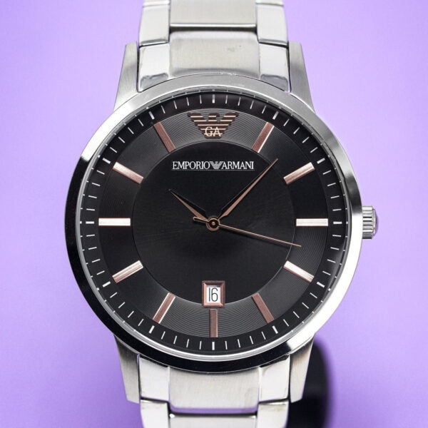 Emporio Armani Ar2514 Men S Renato Grey Watch - alternate view