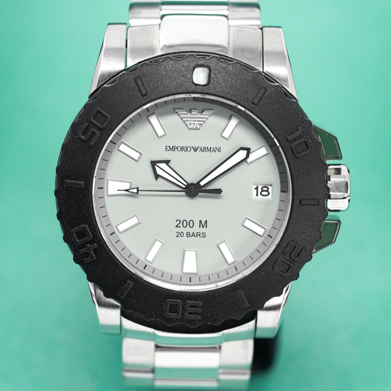 Emporio Armani Ar5970 Men S Sportivo Steel Watch - Image 2