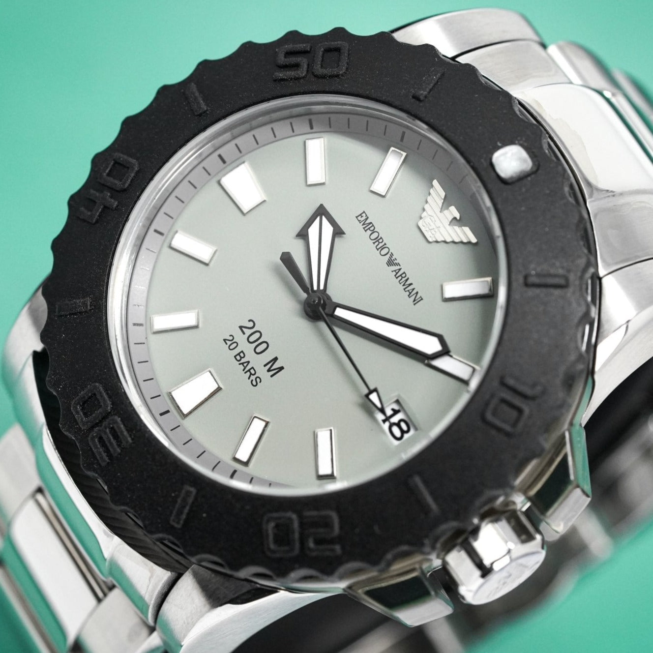 Emporio Armani Ar5970 Men S Sportivo Steel Watch - Image 4