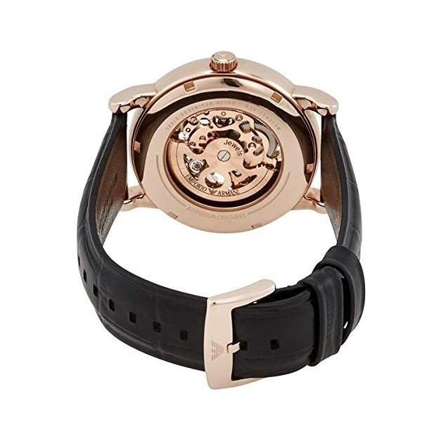 Emporio Armani Ar60007 Men S Skeleton Black Watch - Image 3