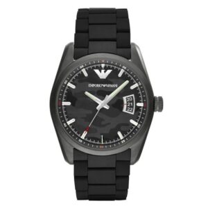 Emporio Armani Ar6052 Men S Camouflage Black Watch