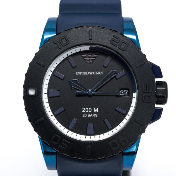Emporio Armani Ar6100 Men S Sportivo Blue Watch - alternate view