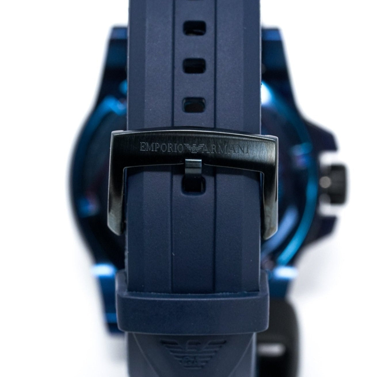 Emporio Armani Ar6100 Men S Sportivo Blue Watch - Image 5