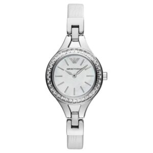Emporio Armani Ar7353 Ladies Silver Watch