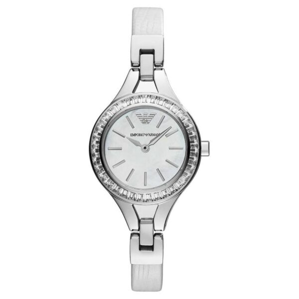 Emporio Armani Ar7353 Ladies Silver Watch