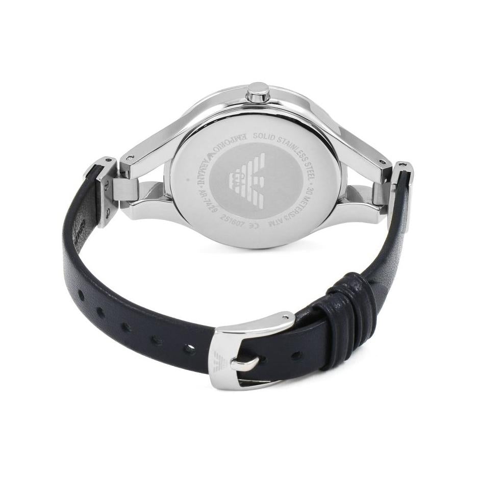 Emporio Armani Ar7429 Ladies Blue Watch - Image 2