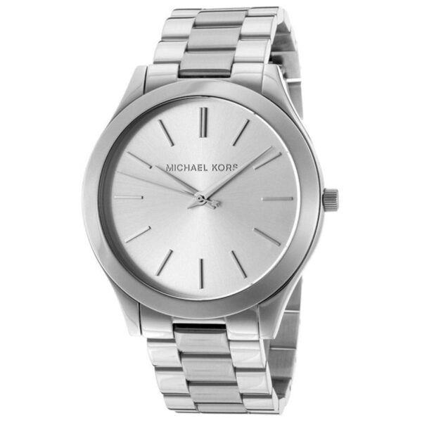 Michael Kors Mk3178 Ladies Slim Runway Silver Watch - alternate view