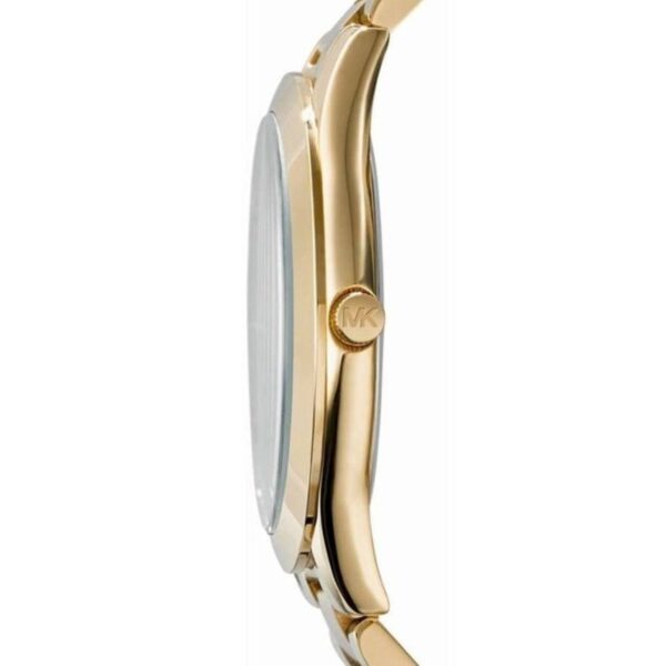 Michael Kors Mk3264 Ladies Slim Runway Gold Pink Watch - alternate view