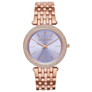 Michael Kors Mk3400 Ladies Darci Purple Two Tone Watch