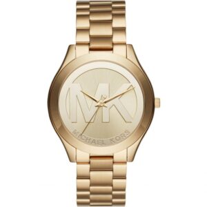 Michael Kors Mk3739 Ladies Watch Slim Runway Gold Watch