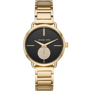 Michael Kors Mk3788 Ladies Portia Yellow Gold Watch