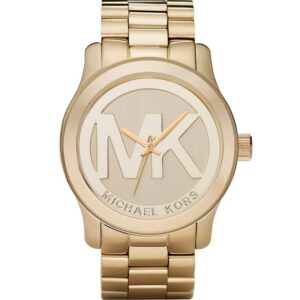 Michael Kors Mk5473 Ladies Runway Yellow Gold Watch