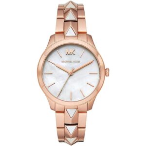 Michael Kors Mk6671 Ladies Rose Gold Runway Mercer