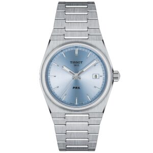Tissot Prx 35mm Unisex Light Blue Watch T1372101135100