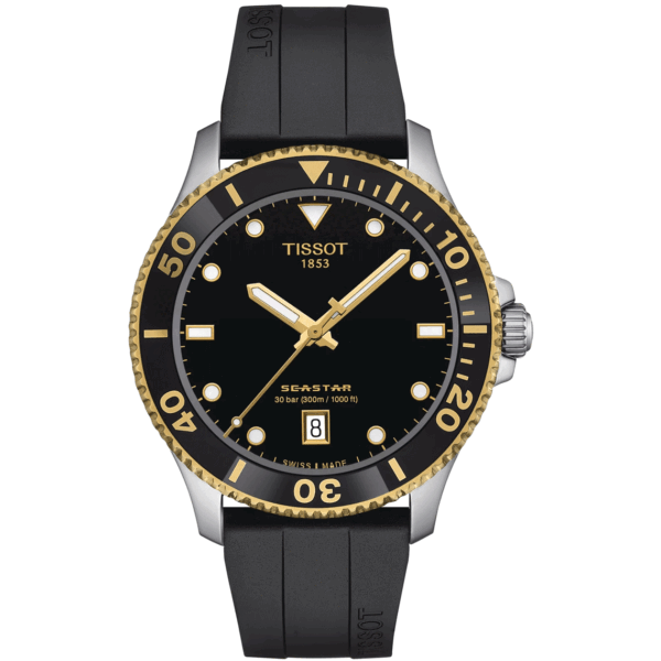 Tissot Seastar 1000 Mens Black Watch T120 410 27 051 00