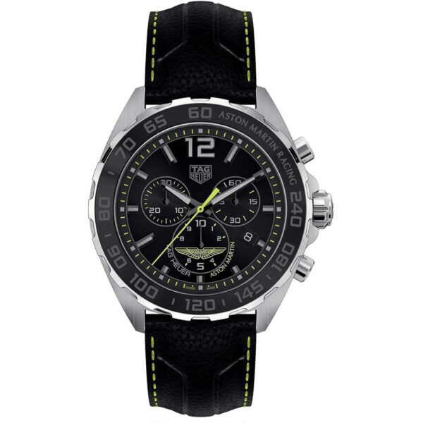 Tag Heuer Formula 1 Aston Martin Red Bull Racing Special Edition Quartz Chronograph 43mm Mens Watch Stainless Steel Case With Blue Textile Strap Blue Dial