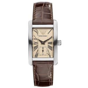 Emporio Armani Ar0154 Men S Classic Brown Watch