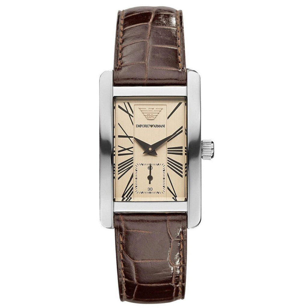 Emporio Armani Ar0155 Ladies Classic Brown Watch – Watchlyx