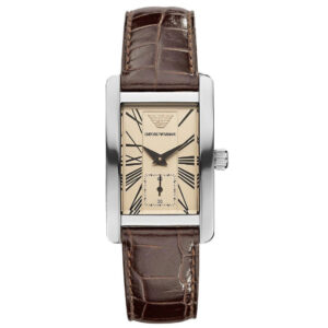 Emporio Armani Ar0155 Ladies Classic Brown Watch