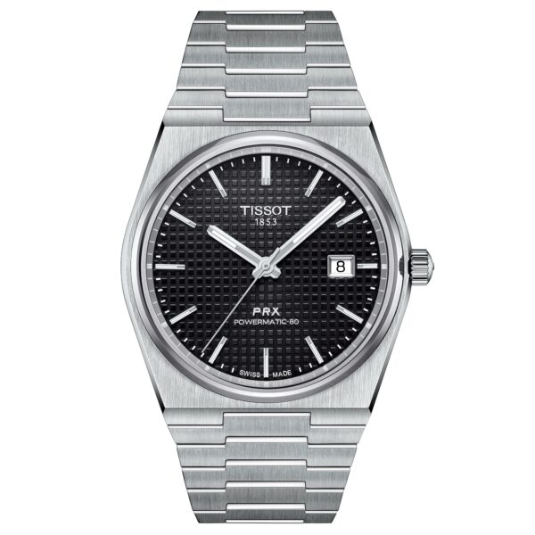 Montre homme Tissot Prx Powermatic 80 noire T1374071105100