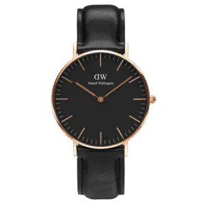 Daniel Wellington Mens Black Classic Sheffield Dw00100133