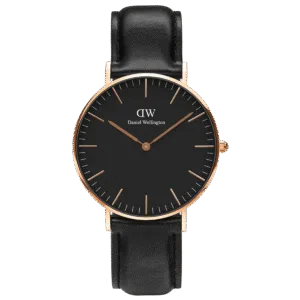 Daniel Wellington Mens Black Classic Sheffield Watch Dw00100127