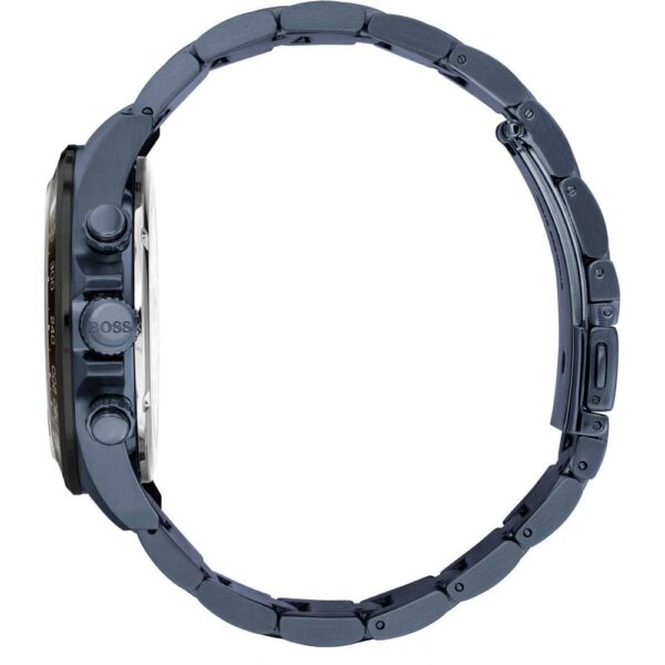Hugo Boss Heren HB1513758 Hero Blauw Stalen Chronograaf Horloge - alternate view