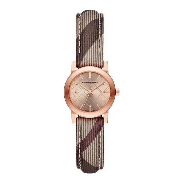 Burberry Ladies Watch The City Rose Gold Bu9236
