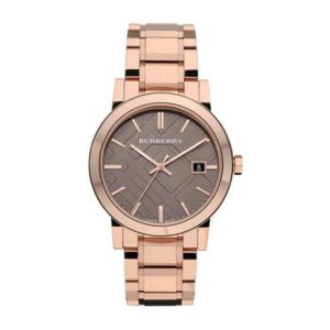 Burberry Ladies Watch The City Rose Gold Pvd Bu9005