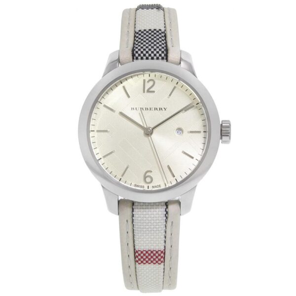 Burberry Ladies Watch The Classic Silver Bu10113