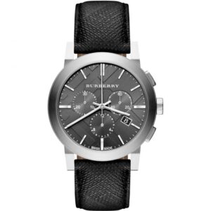 Burberry Mens Watch Chronograph The City Grey Bu9362