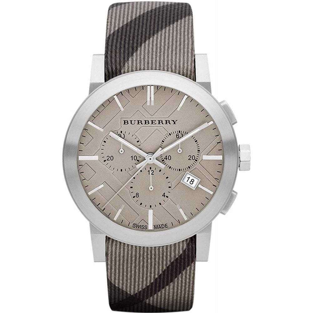 Burberry Mens Watch Chronograph The City Nova Bu9358