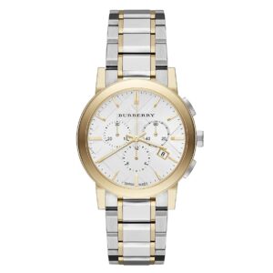 Burberry Ladies Watch Chronograph Two Tone Bu9751