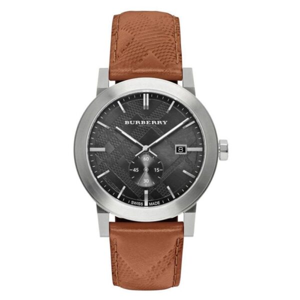 Montre homme Burberry The City marron BU9905