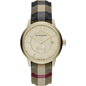Burberry Mens Watch The Classic Horseferry Champagne Bu10001