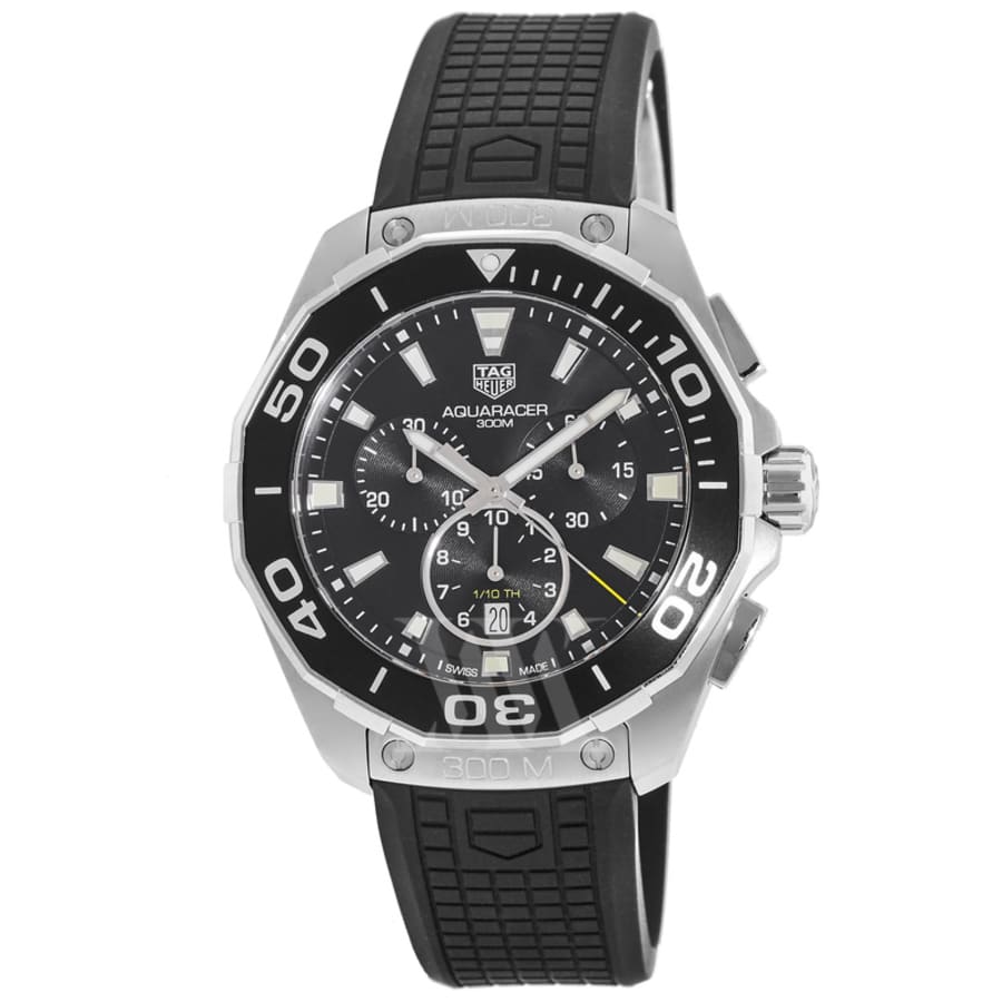 Tag Heuer Carrera Aquaracer Watch For Men Cay111a Ft6041 - Image 3
