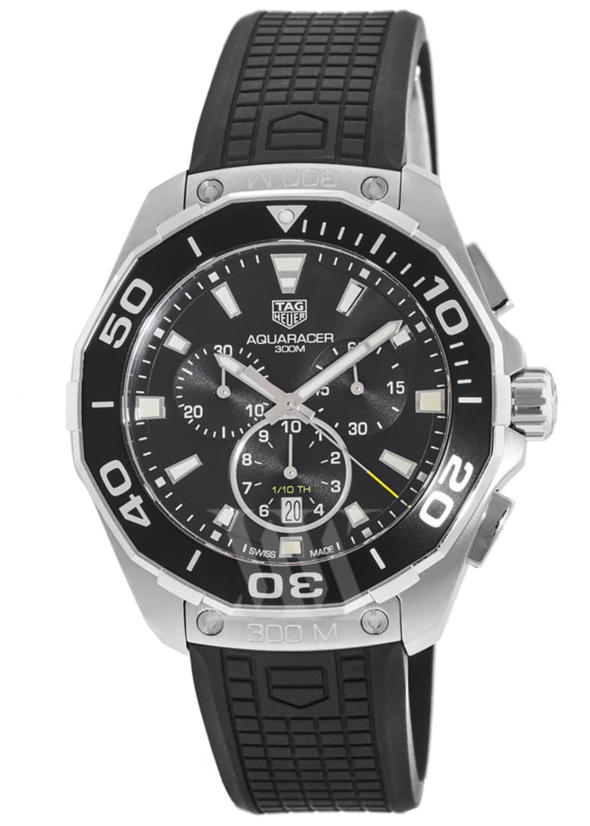 Tag Heuer Carrera Aquaracer Watch For Men Cay111a Ft6041 - Image 2