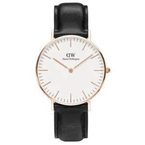 Daniel Wellington Mens Black Classic Sheffield Watch Dw00100036
