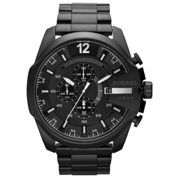 Diesel Dz4283 Herren Chronograph Mega Chief Black PVD Uhr