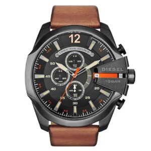 Diesel Dz4343 Men S Mega Chief Brown Chronograph Watch