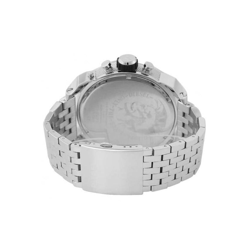Diesel Dz7221 Men S Mr Daddy Silver Chronograph Watch - Image 2