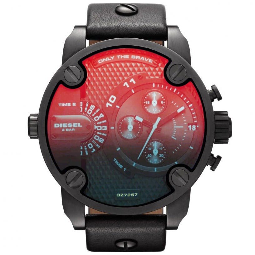 Diesel Dz7257 Men S Chronograph Little Daddy Blue Black Watch - Image 3