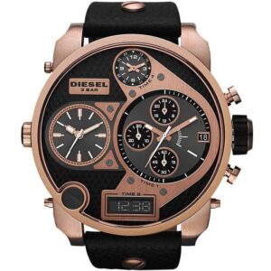Diesel Dz7261 Men S Rose Gold Mr Daddy Chronograph Watch