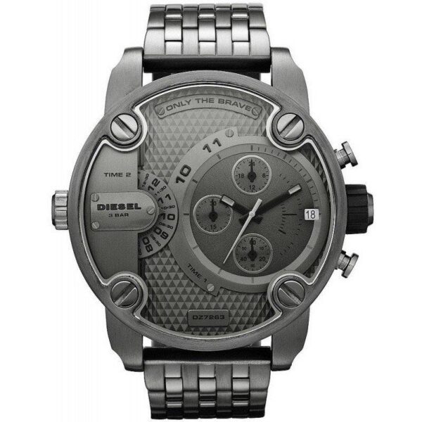Diesel Dz7263 Herren-Chronograph Little Daddy Gun Metal Uhr