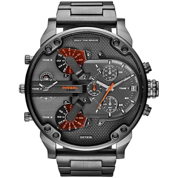 Diesel Dz7315 Herrenuhr Gunmetal Mr Daddy 2.0 Chronograph